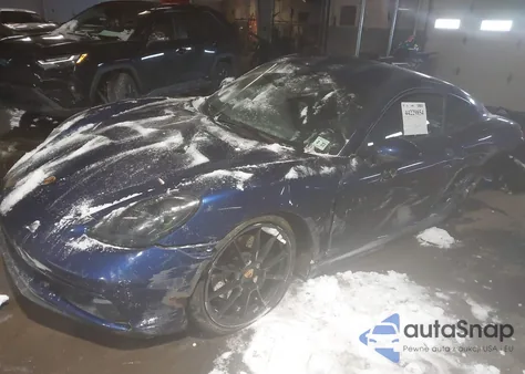 2022 Porsche 718 Cayman Gts 4.0 from USA, damaged, VIN WP0AD2A86NS268216